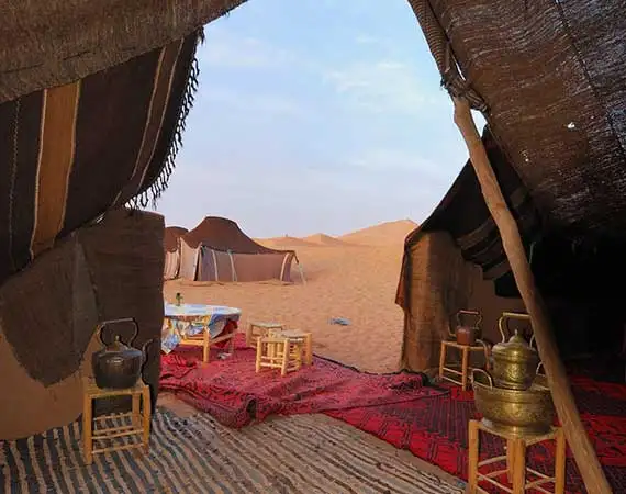 Desert camp merzouga 4x4