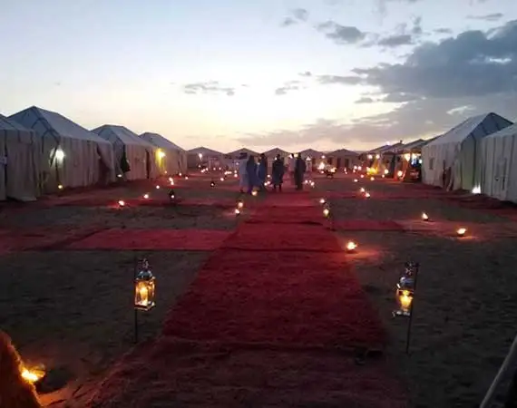 Desert camp Merzouga travel new year Morocco